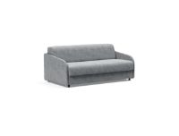 Billede af Innovation Living Eivor 140 Sovesofa m. Spring Madras - Sort Eg/Twist Granite