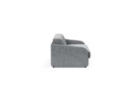 Billede af Innovation Living Eivor 140 Sovesofa m. Spring Madras - Sort Eg/Twist Granite