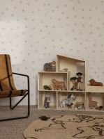 Billede af Ferm Living Jute Carpet World Large Ø: 130 cm OUTLET