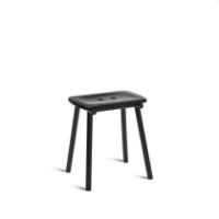 Billede af Please Wait to be Seated Tubby Tube Stool H: 45 cm - Black/Black