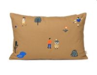 Billede af Ferm Living The Park Cushion H: 40 cm - Sugar Kelp