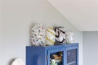 Billede af HAY Splash Vase M H: 22,5 cm - Roll Neck/White Dot