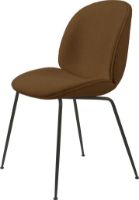 Billede af GUBI Beetle Dining Chair Fully Upholstered Light Bouclé SH: 45 - Black/006