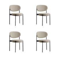 Billede af Verpan Series 430 Chair SH: 47 cm - Hallingdal 227/Black 4 FOR 3 KAMPAGNETILBUD