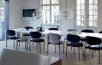 Billede af Verpan Series 430 Chair SH: 47 cm - Harald 182 Blue/Black 4 FOR 3 KAMPAGNETILBUD