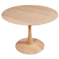 Billede af Snedkergaarden Nanna Ditzel Trisse Sofabord ND 112 Ø: 75 cm - Ubehandlet Eg