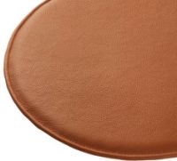 Billede af FDB Møbler R5 Nøje Hynde til J18 40x40 cm - Cognac Læder 