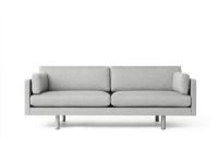 Billede af Erik Jørgensen EJ220 2062 2 Pers. Sofa 100 L: 212 cm - Osumi 11/Krom