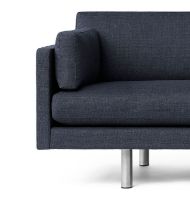 Billede af Erik Jørgensen EJ220 2062 2 Pers. Sofa 100 L: 212 cm - Foss 772/Krom