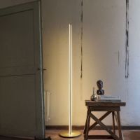 Billede af FLOS Coordinates Floor Lamp H: 200 cm - Anodized Champagne