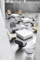 Billede af Verpan System 1-2-3 Lounge Chair Deluxe SH: 38 cm - Hallingdal 130/Aluminium