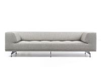 Billede af Fredericia Furniture 4511 Delphi 3 Pers. Sofa L: 240 cm - Steelcut Trio 213/Aluminium 