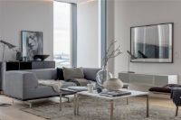 Billede af Fredericia Furniture 4511 Delphi 3 Pers. Sofa L: 240 cm - Steelcut Trio 213/Aluminium 