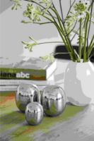 Billede af Piet Hein Twin Bowl Skål Ø: 8,5 cm - Sølv