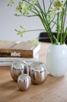 Billede af Piet Hein Twin Bowl Skål Ø: 6 cm - Sølv