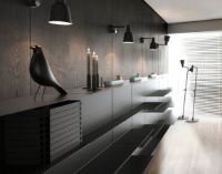 Billede af FROST UNU Hylde 1000 L: 100cm - Mat Sort 