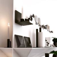 Billede af FROST UNU Hylde 4020 L: 15cm - Mat Sort