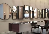 Billede af FROST UNU Spejl 4127 med hylderamme 50x60cm - Mat Sort