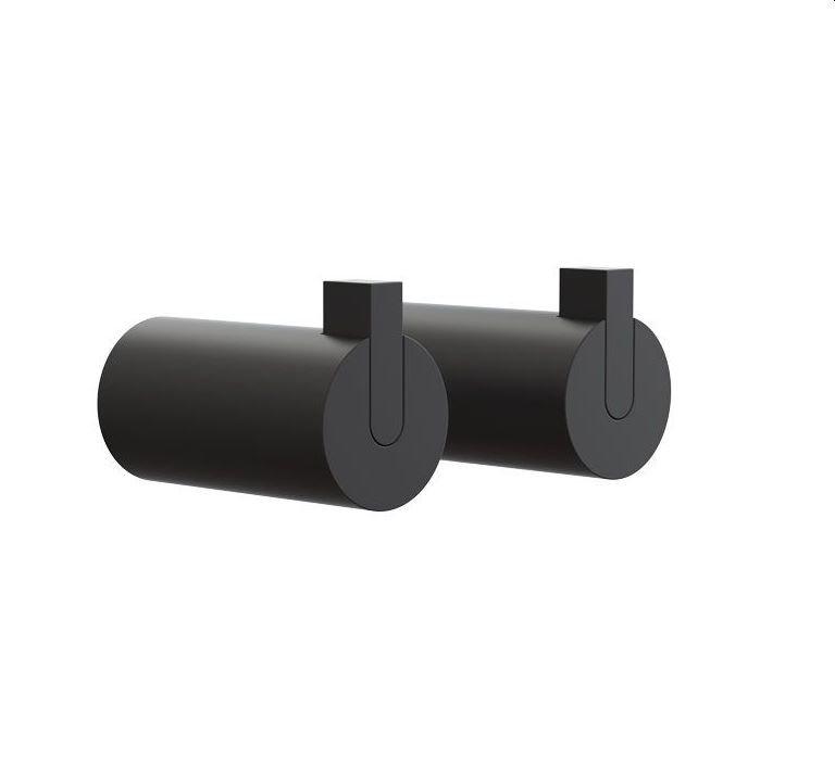 Billede af FROST NOVA2 Krog 6L Sæt m. 2 stk Ø: 2,5cm - Mat Sort