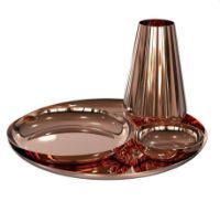 Billede af FROST LIVING Rondo Vase 90 Ø: 9,2cm - Poleret Kobber