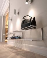 Billede af FROST NOVA Skohylde 1 L: 60cm - Mat Sort/Mat Sort