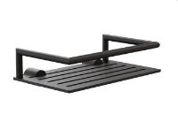 Billede af FROST NOVA2 Sæbehylde 1 20x12cm - Mat Sort