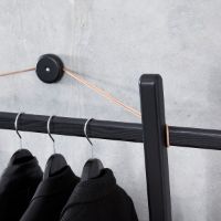 Billede af Andersen Furniture Clothes Rack B: 103 cm x H: 183 cm - Sort Ask