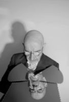 Billede af FLOS Chiara T Bordlampe H: 41 cm - Aluminium/Antracite Edge