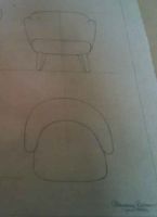 Billede af Audo Copenhagen Ingeborg Signatur Loungestol SH: 40 cm - Sacho Zero Boucle 001/Eg