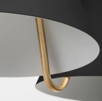 Billede af LYFA Bent Karlby MOSAIK UP/DOWN 250 Pendel B: 18 cm - Mat Sort OUTLET