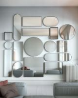 Billede af FROST UNU Spejl 4136 50x100cm - Mat Sort