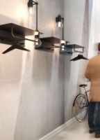 Billede af FROST UNU Hattehylde 1000 L: 100cm - Sort/Kobber