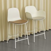 Billede af Normann Copenhagen Form Hynde 46x39cm - Camel Læder/Camel