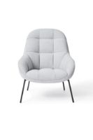 Billede af Wendelbo Mango Chair SH: 40 cm - Black Powder Coated Steel/Remix 123