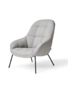 Billede af Wendelbo Mango Chair SH: 40 cm - Black Powder Coated Steel/Remix 133