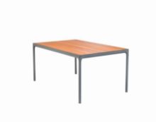 Billede af HOUE Four Dining Table 90x160 cm - Alu / Grey 