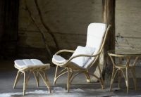 Billede af Sika-Design Hynde til Monet Fodskammel A652 42x53 cm - A670 Michelangelo White 