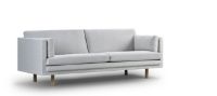 Billede af Juul 954 2,5 Pers. Sofa m. 2 Armpuder L: 240 cm - Amdal 110/Lakeret Eg KAMPAGNETILBUD  