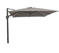 Billede af Cane-line Outdoor Hyde Luxe Tilt Parasol 300x300 cm - Taupe