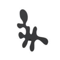 Billede af FROST Signatures Camouflage Krog 24x40cm - Mat Sort