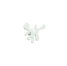 Billede af FROST Signatures Mini Camouflage Krog 5,8x8cm - Mat Hvid