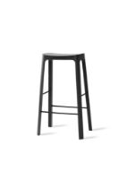 Billede af Please Wait to be Seated Crofton Bar Stool H: 75 cm - Black Nordic Pine
