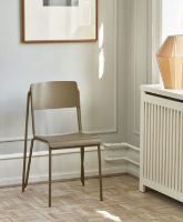 Billede af HAY Petit Standard Spisebordsstol SH: 47 cm - Clay Powder coated Steel/Clay Stained