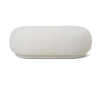 Billede af Ferm Living Rico Ottoman Brushed L: 124 cm - Off White