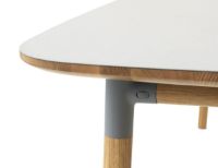 Billede af Normann Copenhagen Form Spisebord 95x200cm - Grå/Eg
 OUTLET