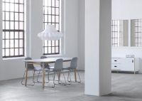 Billede af Normann Copenhagen Form Spisebord 95x200cm - Grå/Eg
 OUTLET