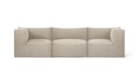 Billede af Ferm Living Catena Sofa Armrest Right S401 Rich Linen 76x119 cm - Natural