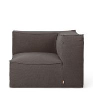 Billede af Ferm Living Catena Sofa Armrest Left S400 Hot Madison 76x120 cm - Brown