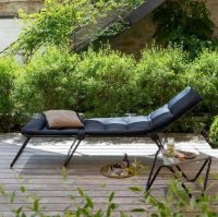 Billede af Lafuma Sunlounger Siesta L L: 201 cm AirComfort - Acier 