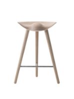 Billede af Audo Copenhagen ML42 Counter Stool SH: 69 cm - Eg/Stål